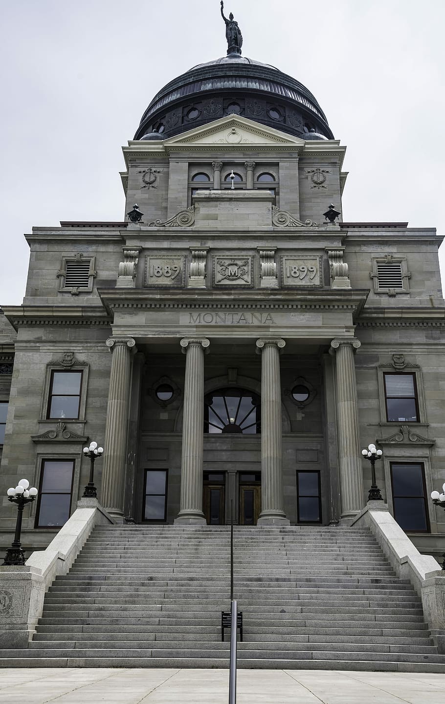 The State Capital building, in Helena Montana.